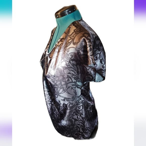 Apt. 9 Silky black top - Picture 4 of 8